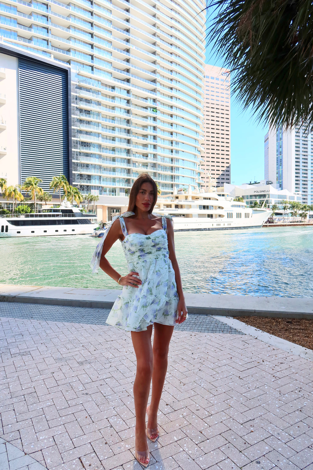 The Diana Dress in Violet
