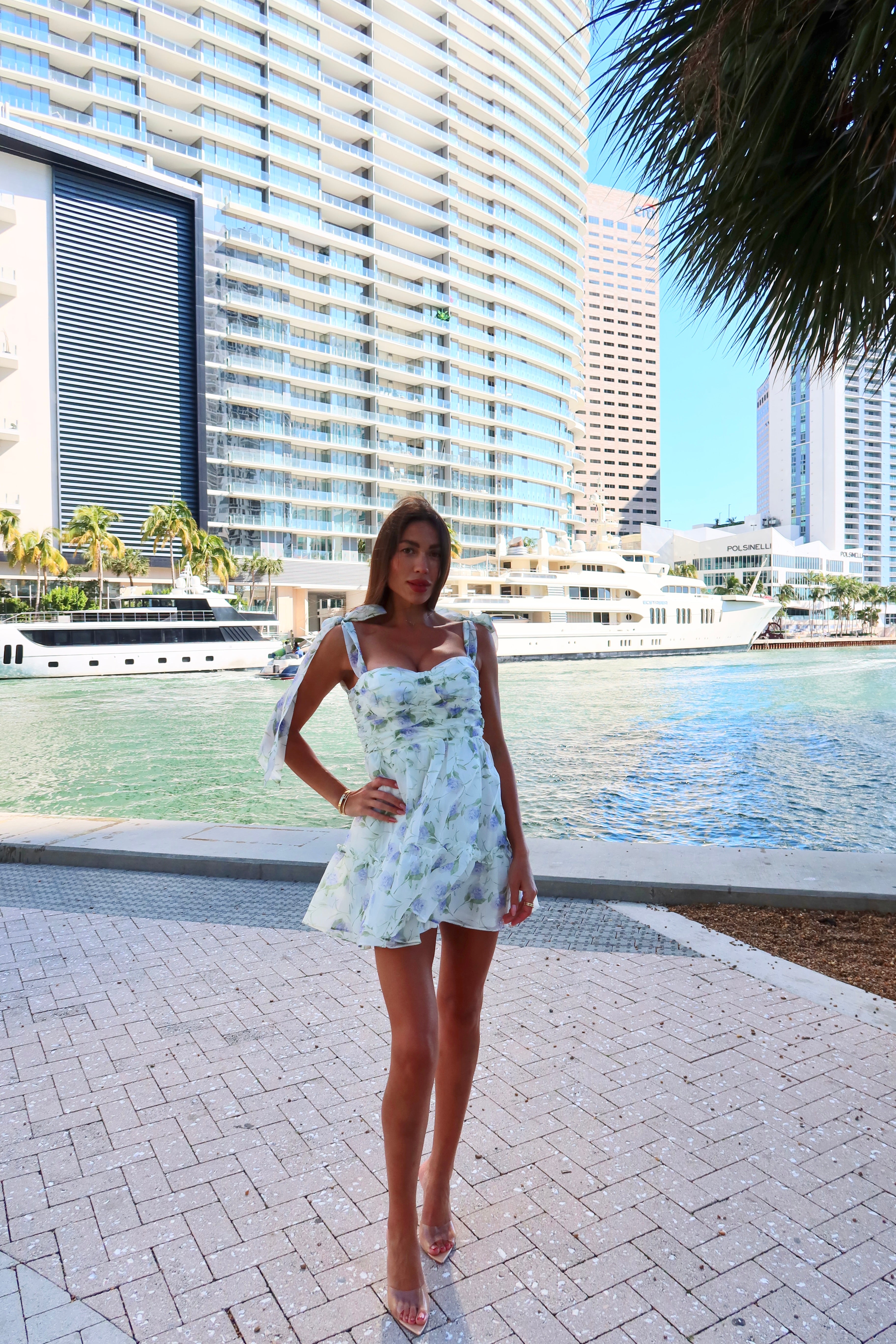 The Diana Dress in Violet