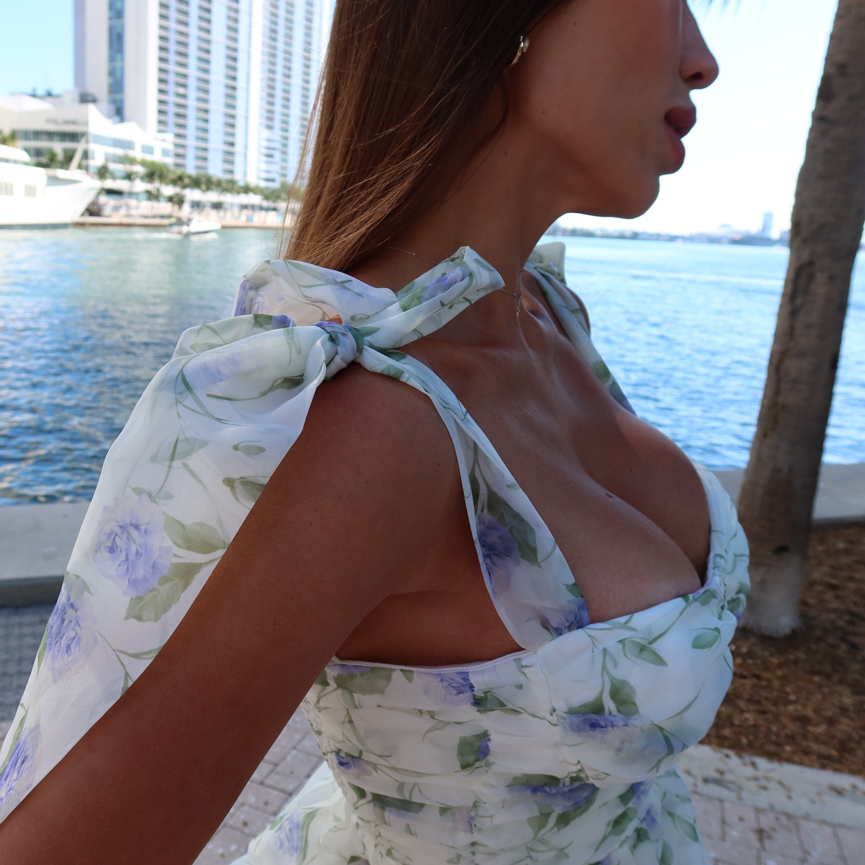 The Diana Dress in Violet